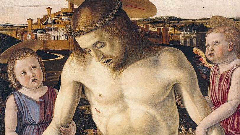 Alles Leid dieser Welt liegt in Giovanni Bellinis Christus. Aber so subtil und intim gefasst, dass man augenblicklich über Endlichkeit und Erlösung nachdenkt. Alles Leid dieser Welt liegt in Giovanni Bellinis Christus. Aber so subtil und intim gefasst, dass man augenblicklich über Endlichkeit und Erlösung nachdenkt.