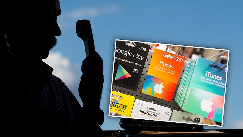 Ein Anrufer schickte einen 77-Jährigen in den Supermarkt, um iTunes-Wertkarten zu kaufen. Ein Anrufer schickte einen 77-Jährigen in den Supermarkt, um iTunes-Wertkarten zu kaufen.