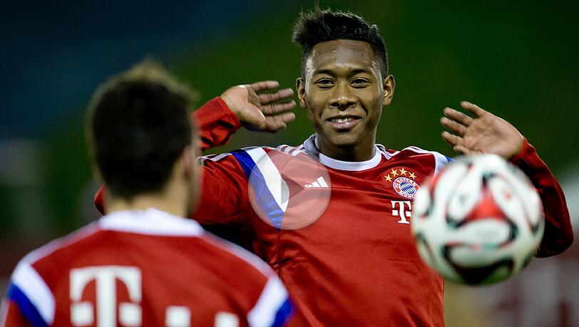 David Alaba ist wieder zurück auf dem Spielfeld. David Alaba ist wieder zurück auf dem Spielfeld.