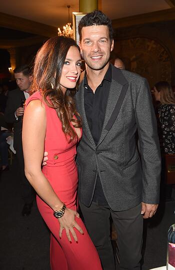 Michael Ballack mit Freundin Natacha Tannous