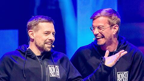 Klaas Heufer-Umlauf (l.) und Joko Winterscheidt in "Joko & Klaas gegen ProSieben".