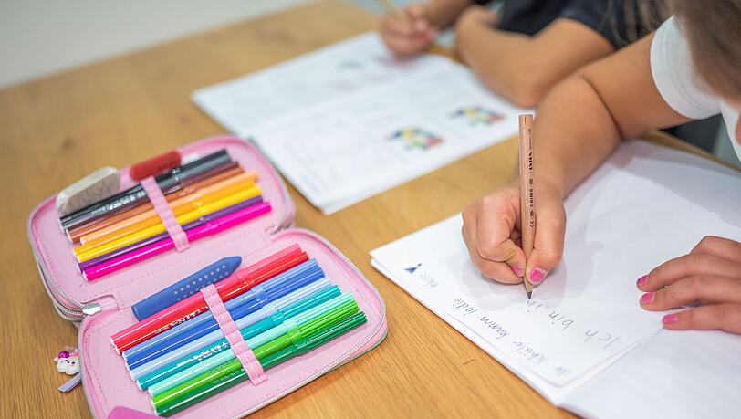 Bei den meisten angehenden Vorschulkindern werden die Sprachkenntnisse nur in der Kita überprüft. (Symbolbild) Bei den meisten angehenden Vorschulkindern werden die Sprachkenntnisse nur in der Kita überprüft. (Symbolbild)