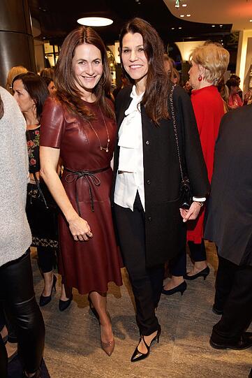 Natalie Schmid und Prof. Dr. Marion Kiechle hatten sichtlich Spaß.