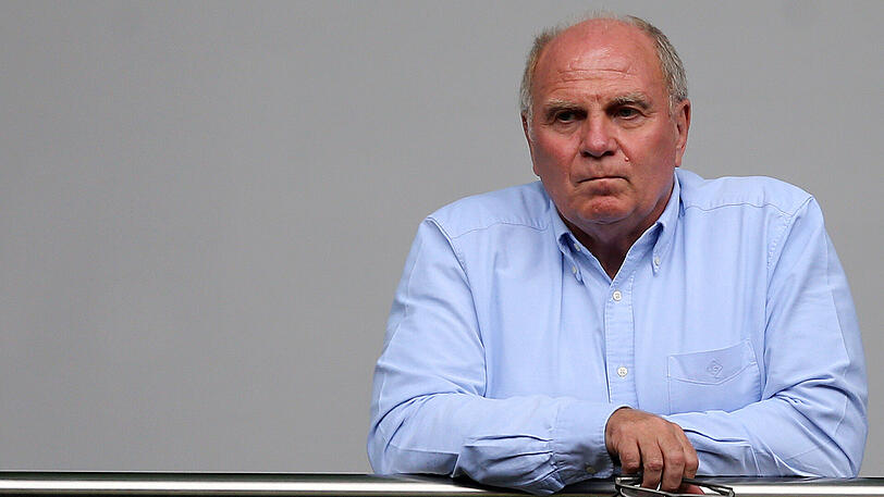 Bedient: Uli Hoeneß, Präsident des FC Bayern.