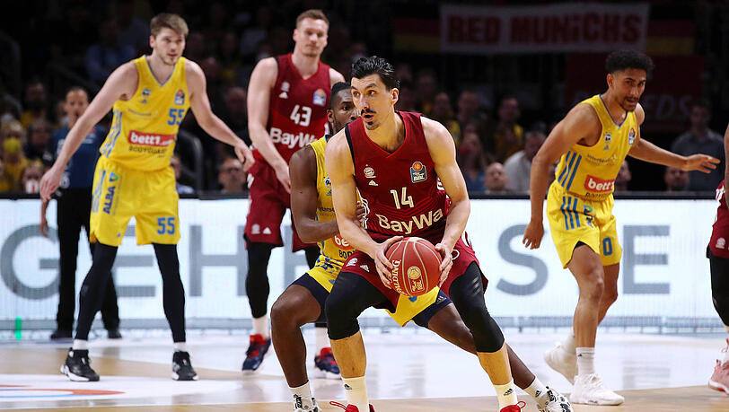 Am Dienstag geht es für die Bayern-Basketballer um Nihad Djedovic in Spiel zwei gegen Alba Berlin.