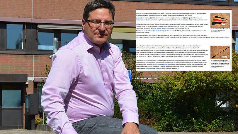 Quickborns Bürgermeister Thomas Köppl hat mit einem pikanten Post für Aufsehen gesorgt Quickborns Bürgermeister Thomas Köppl hat mit einem pikanten Post für Aufsehen gesorgt
