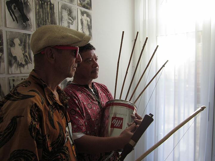 Manfred Zylla und Garth Erasmus