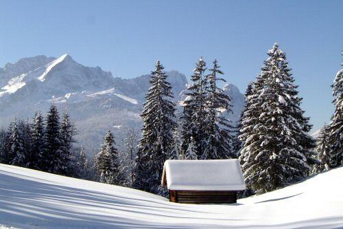 Winteridylle in Garmisch-Partenkirchen