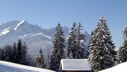 Winteridylle in Garmisch-Partenkirchen Winteridylle in Garmisch-Partenkirchen