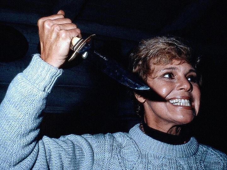 Betsy Palmer: Ein Szenenbild aus dem Film "Freitag der 13."