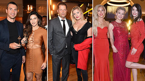Promi-Bilder: Die Hingucker der Box-Gala...