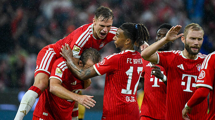 Glänzte als Vorlagengeber gegen den VfB Stuttgart: Joshua Kimmich. Glänzte als Vorlagengeber gegen den VfB Stuttgart: Joshua Kimmich.