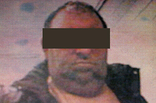 Bernhard S.: Das Foto machte eine Überwachungskamera, als er auf der Flucht einen Geldautomaten benutzte.