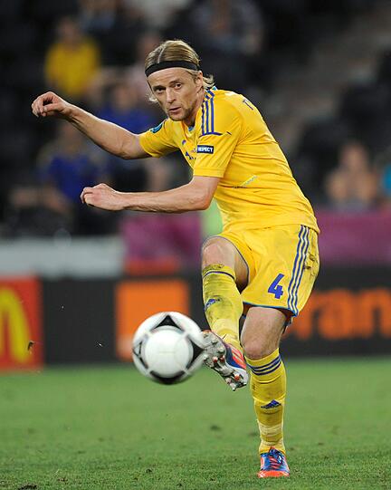 Auch ein schöner Mittelscheitel: Anatoliy Tymoshchuk.
