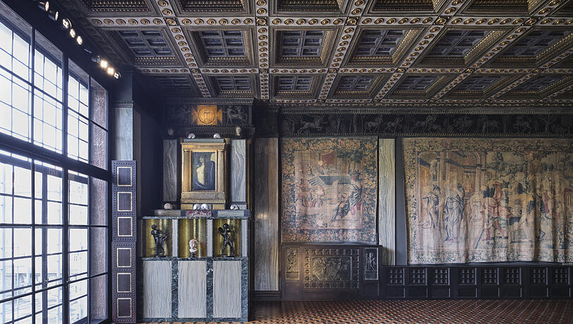 Das Alte Atelier des Malers Franz von Stuck. Das Alte Atelier des Malers Franz von Stuck.