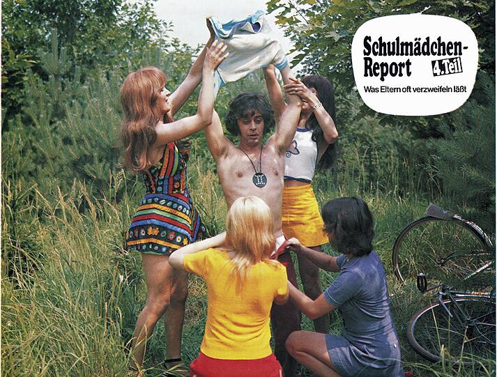 "Schulmädchen-Report": Diese Szenen flimmerten in den 70er Jahren über deutsche Kinoleinwände. Insgesamt gab es 13 Teile.