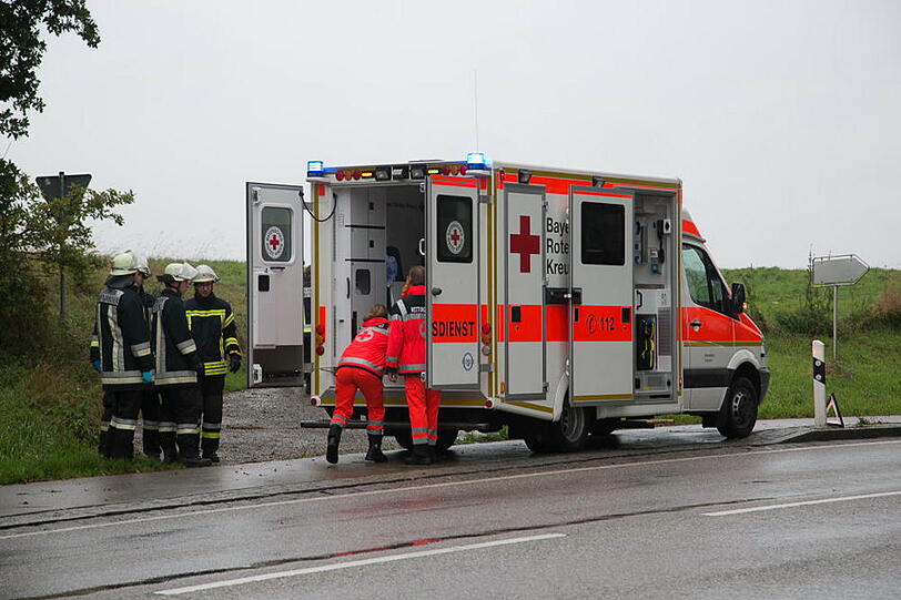 Schwerer Unfall im Landkreis Traunstein.