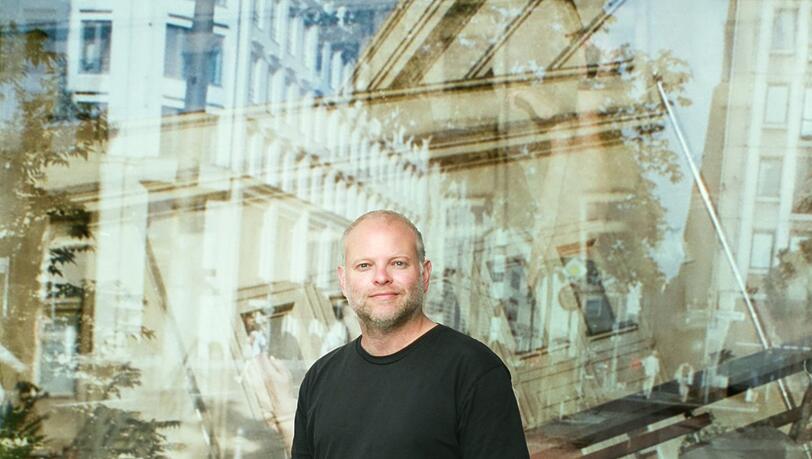 Der Schriftsteller Kristof Magnusson. Der Schriftsteller Kristof Magnusson.