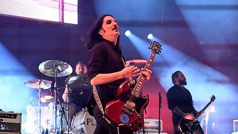 Placebo bei ihrem Auftritt in der Münchner Olympiahalle.