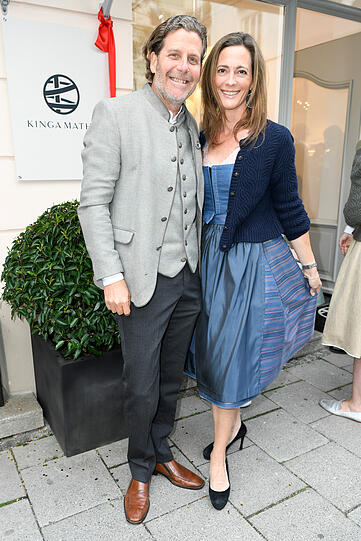 Philip Greffenius und Ehefrau Evelyn Greffenius