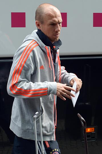 Berlin! Berlin! Der FC Bayern ist am Regent Hotel angekommen. Die Bilder