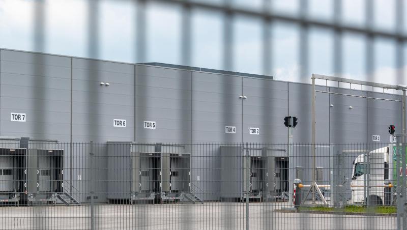Das Betriebsgelände eines Schlachthofs ist zu sehen. Foto: Armin Weigel/dpa Das Betriebsgelände eines Schlachthofs ist zu sehen. Foto: Armin Weigel/dpa