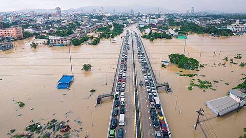 Besonders betroffen ist die Provinz Songkhla an der Grenze zu Malaysia.