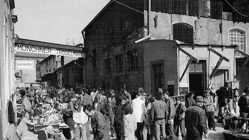 Eine Szene auf dem Gelände der ehemaligen Unionsbrauerei.