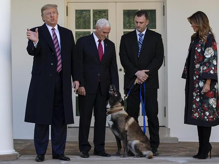 Donald Trump bei der Ehrung für Conan.