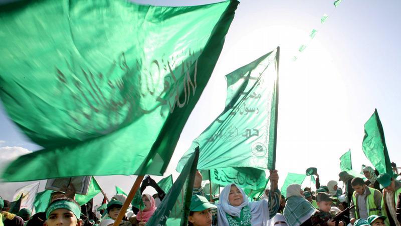 Hamas-Anhänger am 14. Dezember bei einer Veranstaltung in Gaza Stadt. Hamas-Anhänger am 14. Dezember bei einer Veranstaltung in Gaza Stadt.