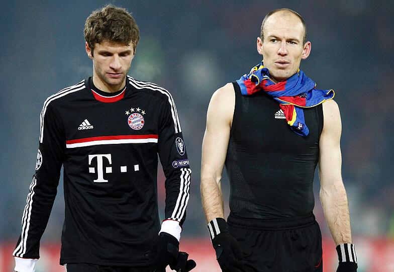 Thomas Müller und Arjen Robben wissen: Das war kein Glanzstück.