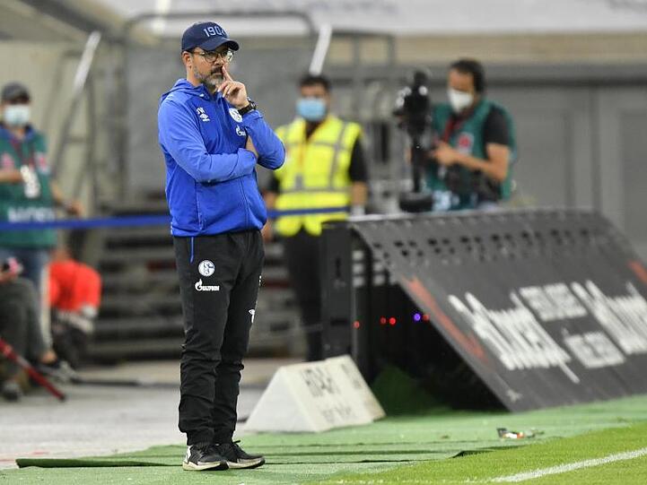 Schalke-Trainer David Wagner verlor mit seinem Team auch in Düsseldorf.