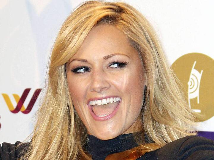 Goldig: Helene Fischer freut sich über ihre Echos