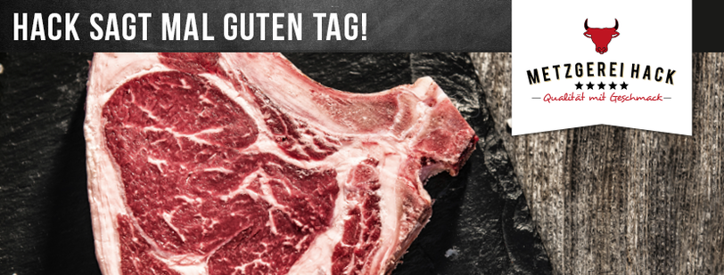 Die Metzgerei Hack sucht Verstärkung.