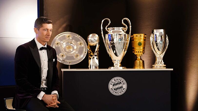Zu seiner illustren Trophäensammlung könnte bald noch der Laureus-Preis hinzukommen: Robert Lewandowski.