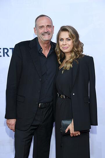 Götz Elbertzhagen mit Freundin Lydia Becker