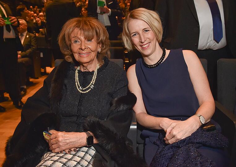Charlotte Knobloch und Katrin Habenschaden