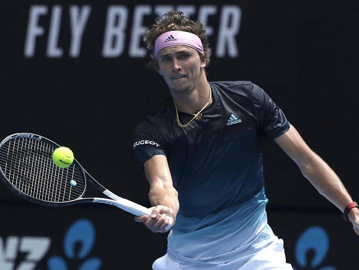 Steht in Melbourne in Runde zwei: Alexander Zverev.