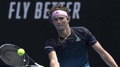 Steht in Melbourne in Runde zwei: Alexander Zverev.