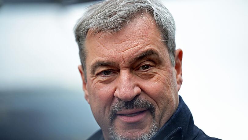 Markus Söder schwamm auch schon im Chiemsee. (Archivbild)