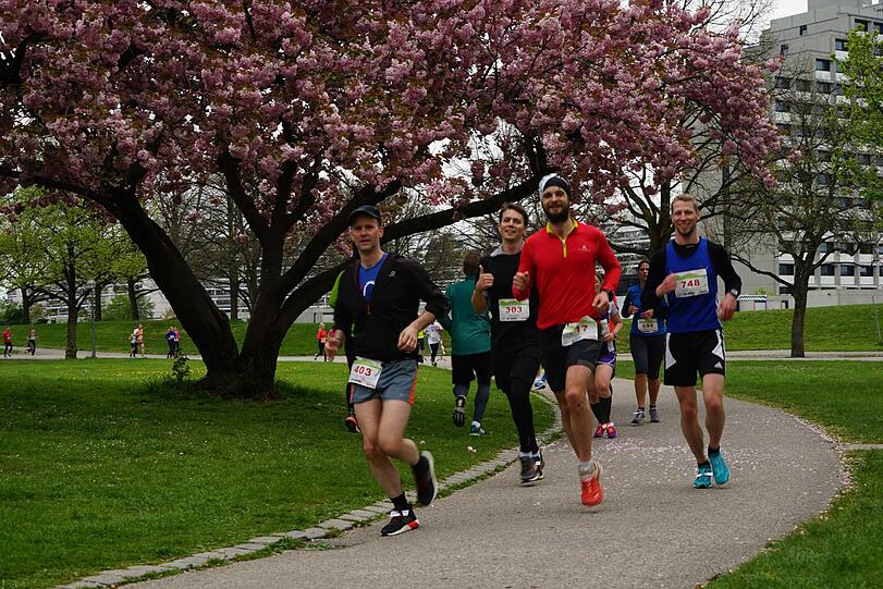 Bereits zum 12. Mal fand der Halbmarathon im Olympiapark statt. Die Bilder.