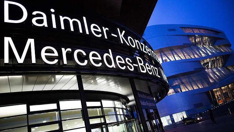 Der Stern leuchtet: Mercedes präsentierte gute Zahlen. Der Stern leuchtet: Mercedes präsentierte gute Zahlen.
