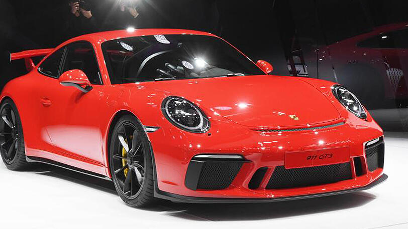 Porsche 911 GT3: Die Bonus-Zahl ist eine Anspielung auf das Sportwagen-Modell 911.