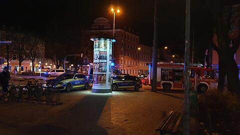 Am Montagmorgen gab es einen großen Rettungseinsatz am Rosenheimer Platz.