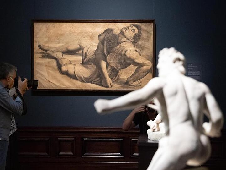 Blick in die Ausstellung "Raffael - Macht der Bilder".