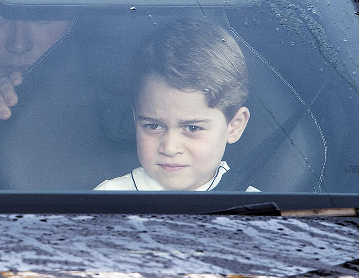 Platz 3: Prince George of Cambridge. Der älteste Sohn von Prinz William und Herzogin Kate hat meist gute Laune. Meist.