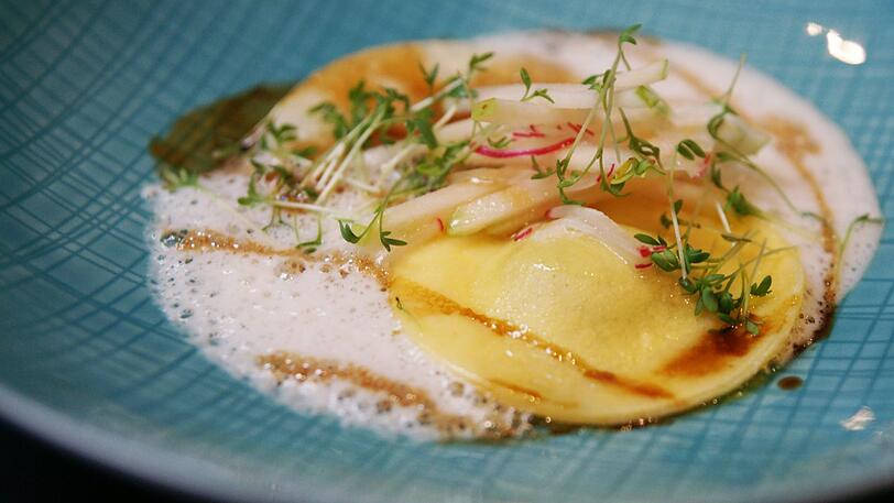 3. Gang: Ochsenschwanzraviolo