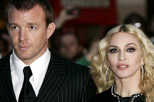 Da war die Stimmung schon frostig: Madonna und Ritchie vor wenigen Wochen