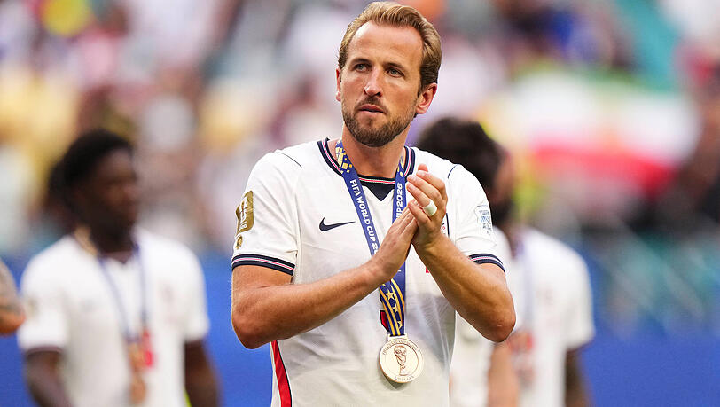 Immerhin Platz drei bei der WM für Harry Kane: Für den Bayern-Stürmer und seine Engländer das beste Ergebnis bei einer Weltmeisterschaft seit 1966. Immerhin Platz drei bei der WM für Harry Kane: Für den Bayern-Stürmer und seine Engländer das beste Ergebnis bei einer Weltmeisterschaft seit 1966.