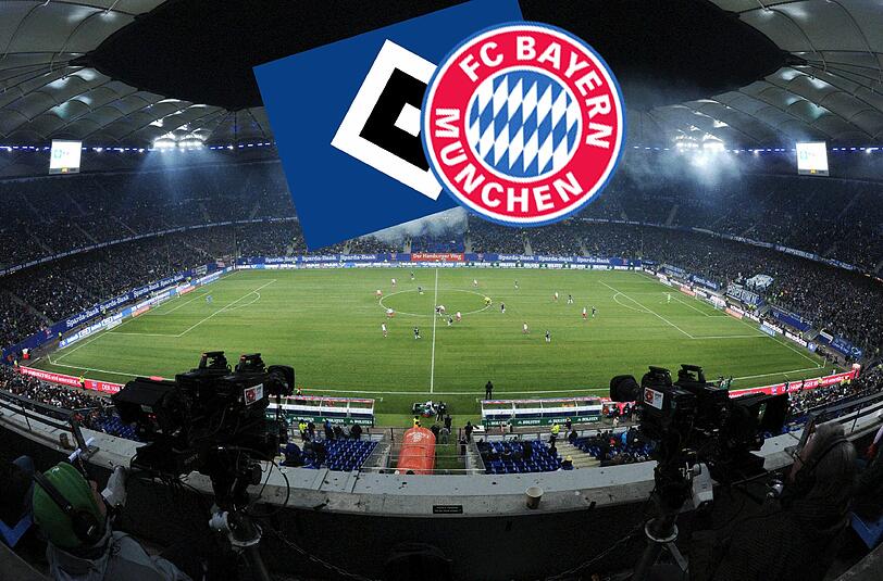 Die ARD überträgt das pokalspiel zwischen dem HSV und dem FC Bayern live.